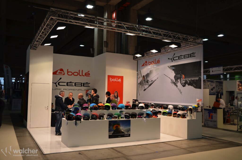 Messestand BPO auf der Prowinter 2016 in Bozen, realisiert von Walcher Messebau