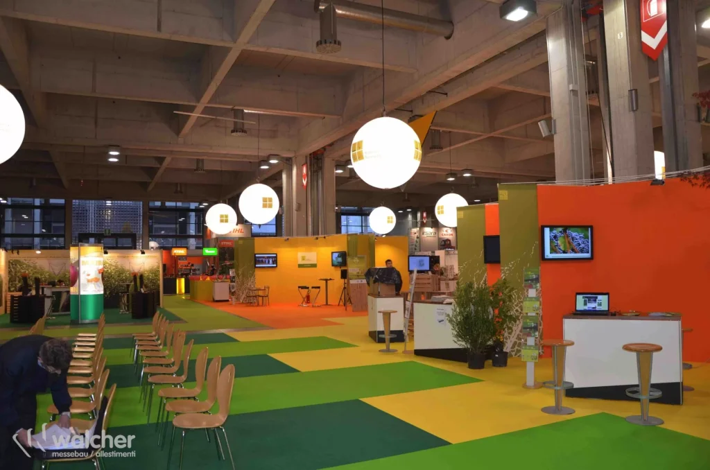 Stand SBB a Agrialp 2011, Fiera Bolzano, realizzato da Walcher Messebau