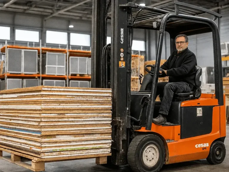 Lagerung Standmaterial